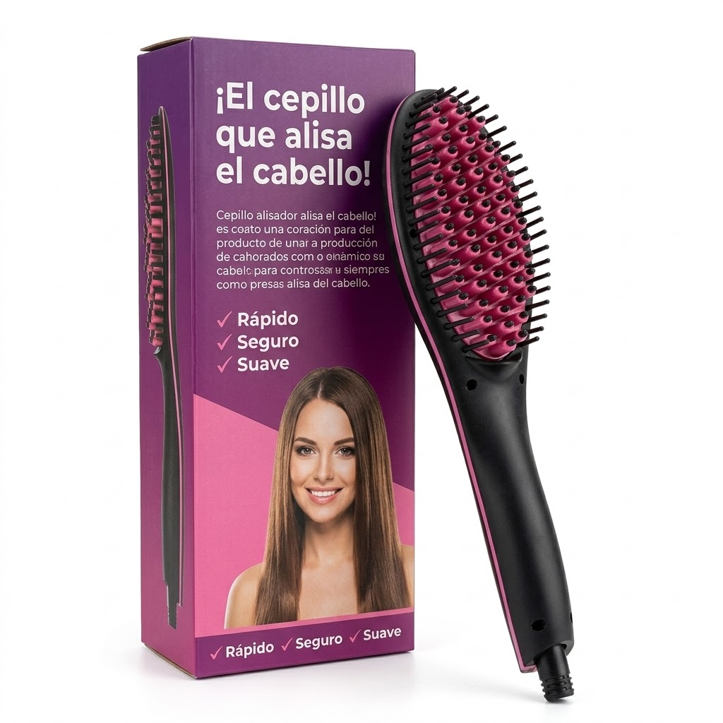 Cepillo Alisador Cerámico + ENVÍO GRATIS Y PAGA EN CASA